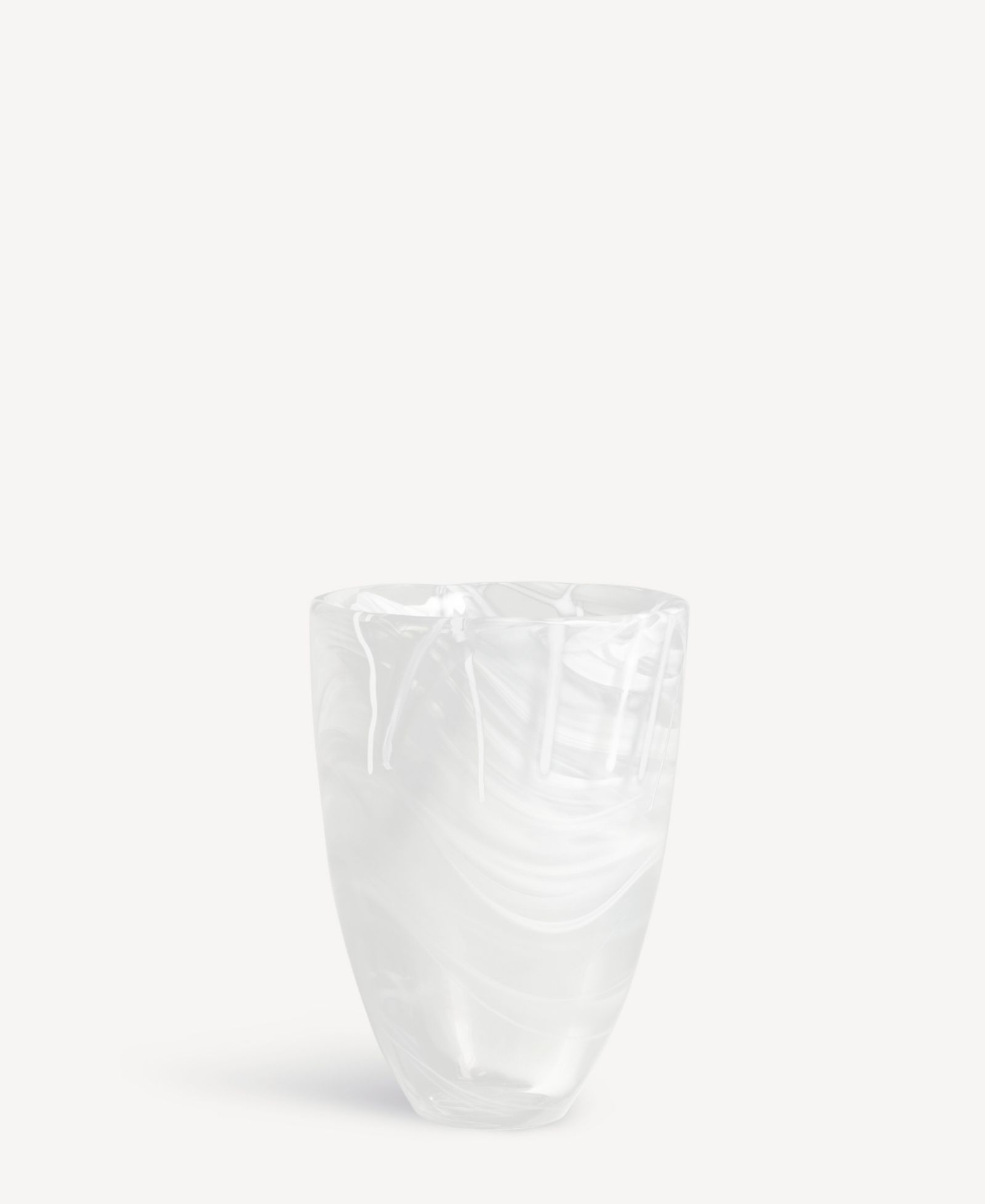 Ваза Kosta Boda 5.9" Contrast White
