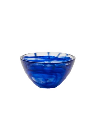 Декоративная чаша Kosta Boda 6.3" Contrast Blue