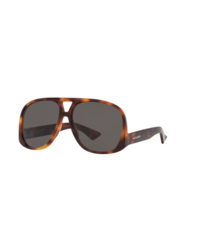 Saint Laurent Женские солнцезащитные очки Pilot SL 652 YS000558
