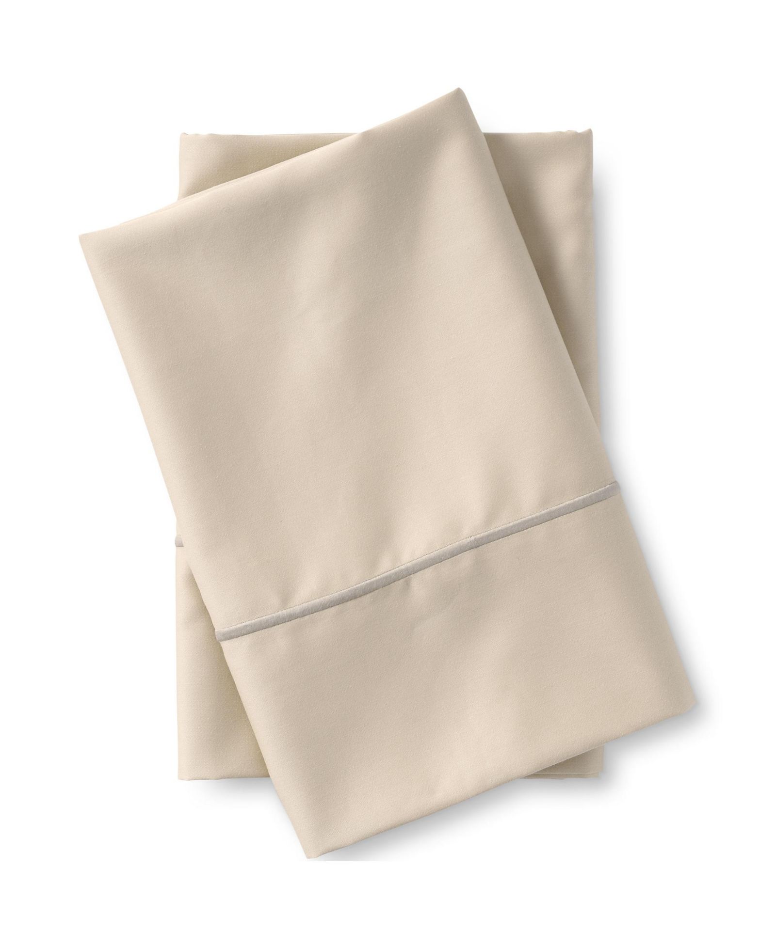 Lands' End 400 Thread Count Premium Supima Cotton Sateen Pillowcases