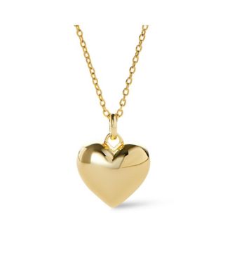 Ana Luisa Lev подвеска-кулон в форме сердца из позолоченного 14K золота