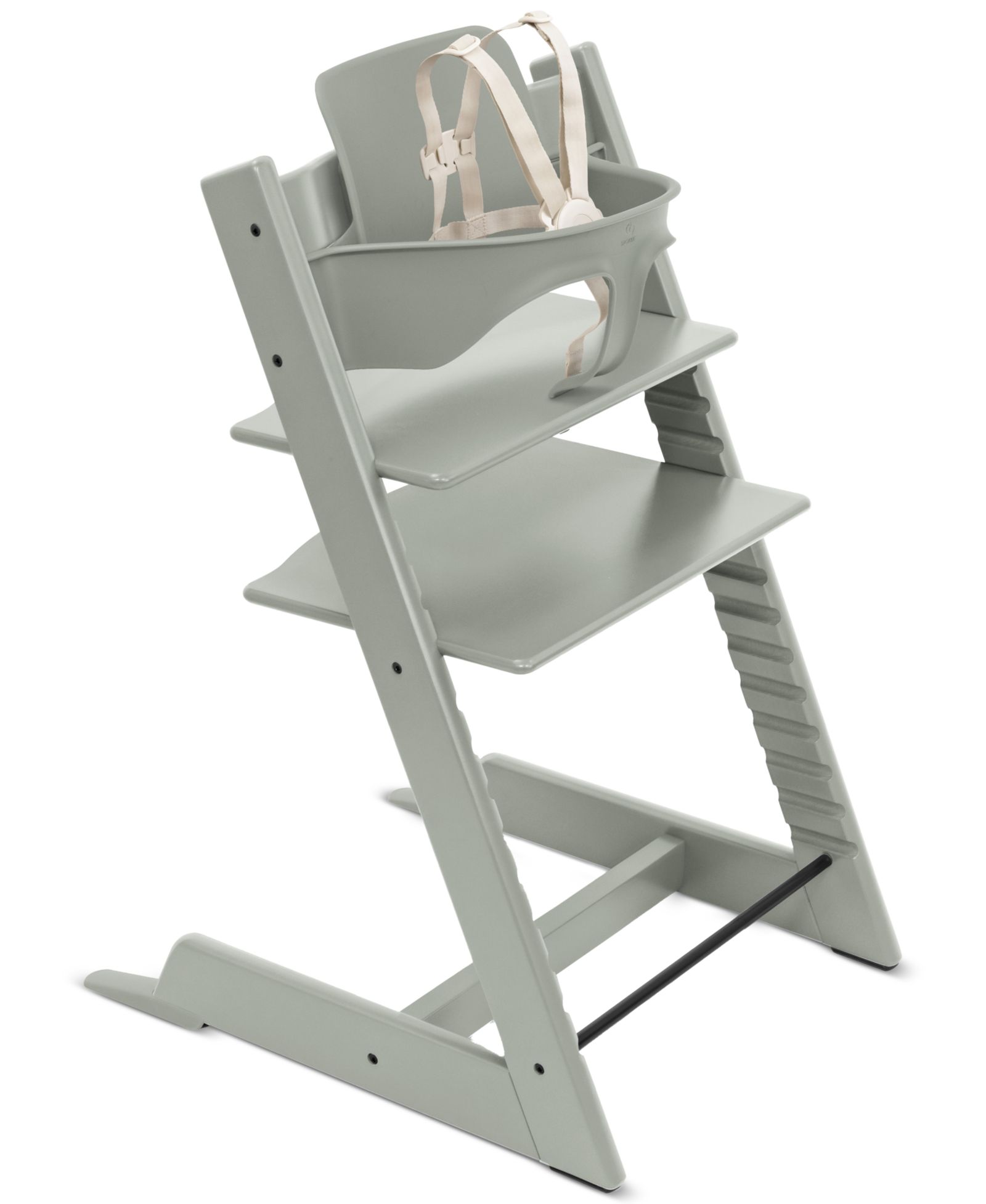 Детское высокосидячее кресло Stokke Baby Tripp Trapp® и набор для малыша