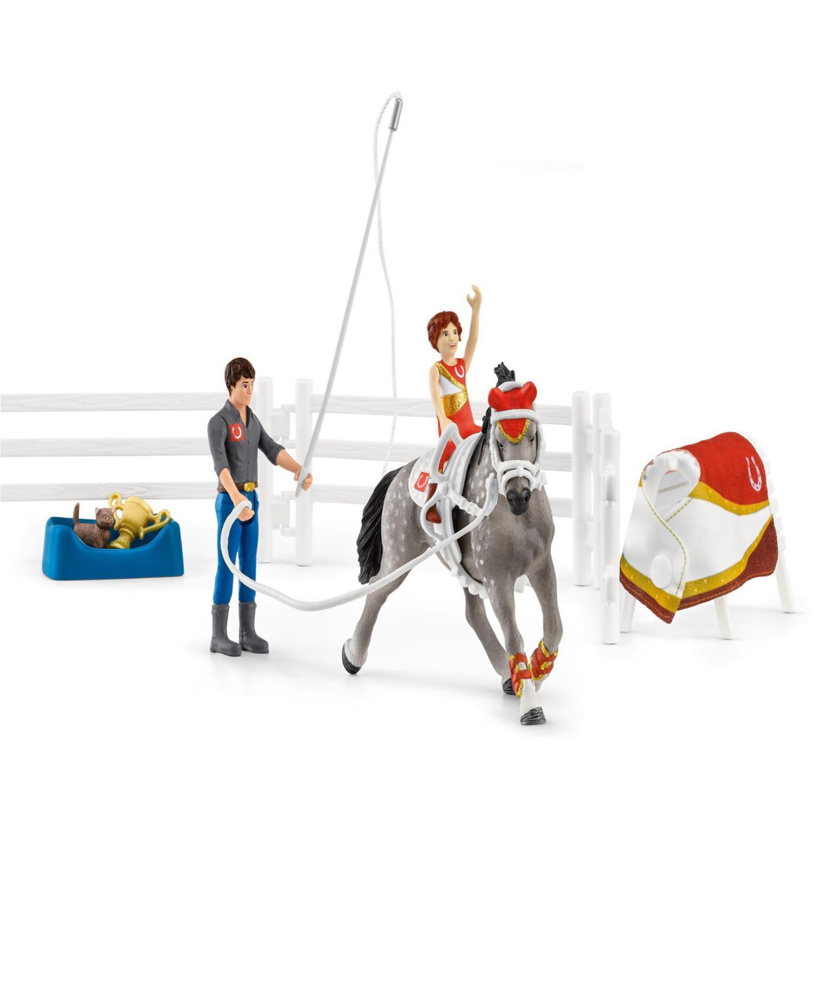 Набор Schleich Horse Club Mia's Vaulting
