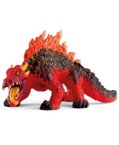 Schleich Eldrador Creatures Magma Lizard Movable-Jaw Action Figure, Ages 5+
