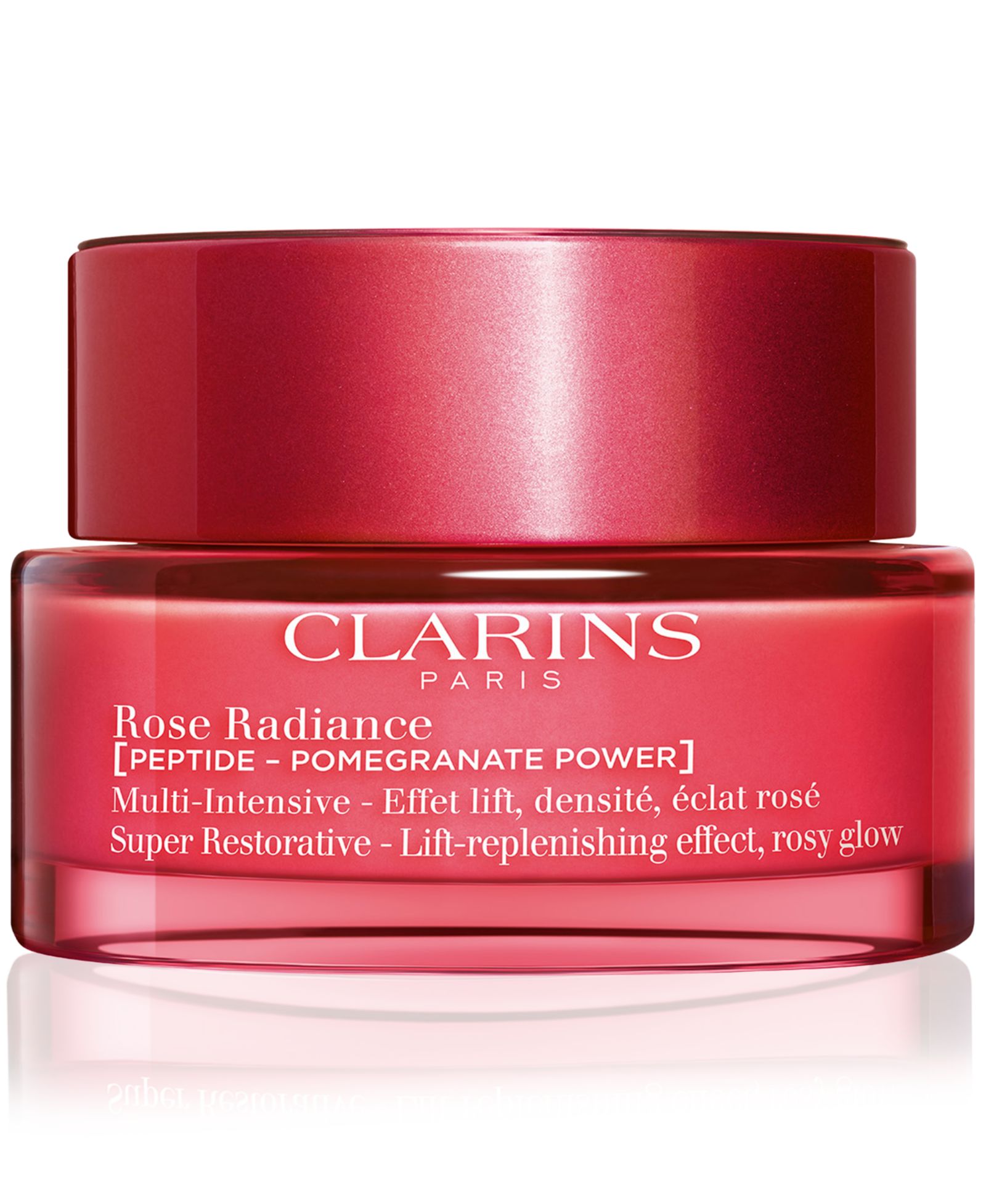 Clarins Super Restorative Rose Radiance Peptide увлажняющий крем для лица