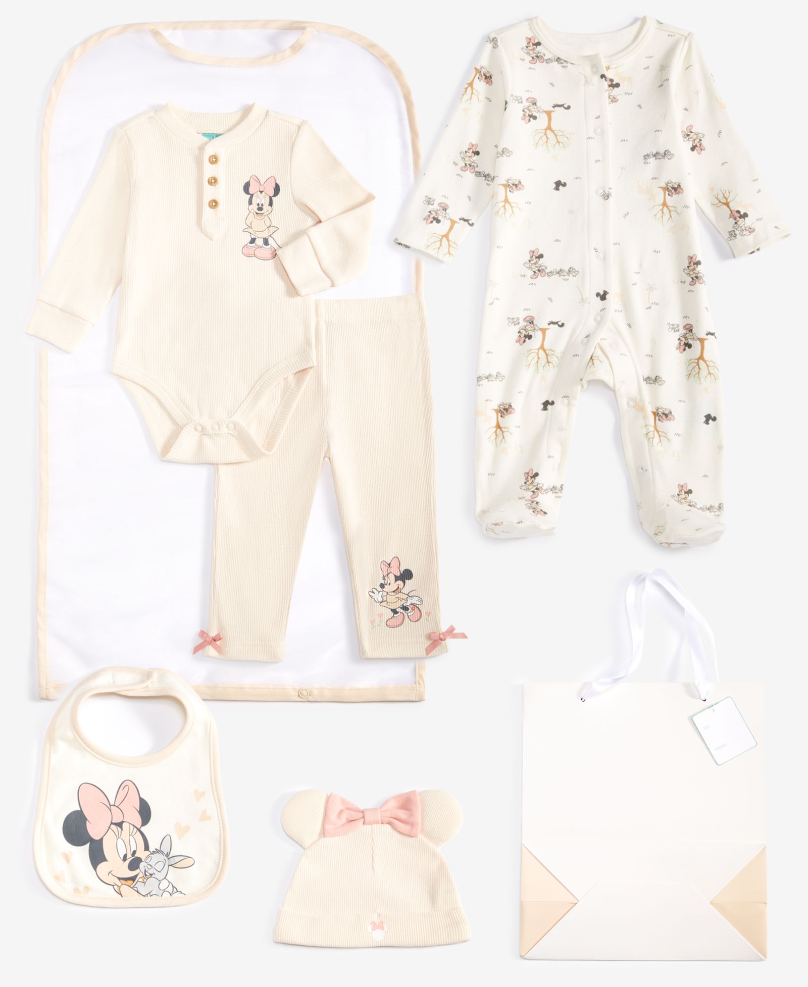 Подарочный набор Disney Baby Girls 7-Pc. Minnie Sleep-N-Play