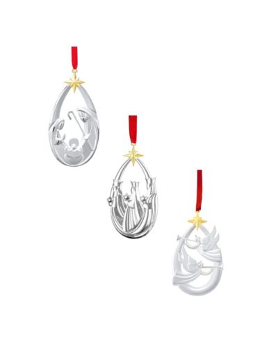 Набор украшений Nambé Nativity Ornament Trio