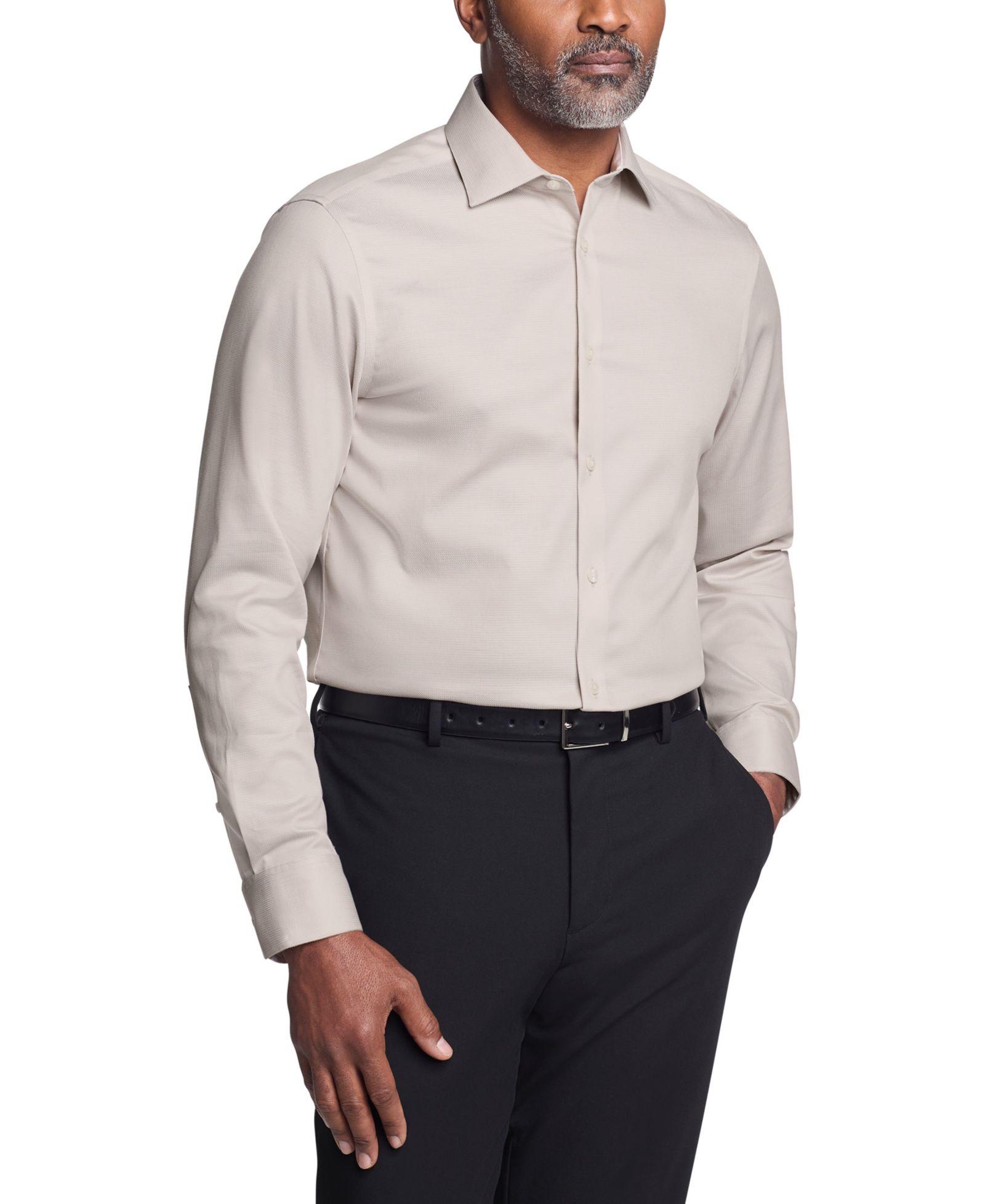 Calvin Klein Performance Wrinkle Free Stretch, Men's Slim Fit Dress Shirt