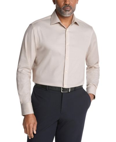 Calvin Klein Men's Performance Wrinkle Free Stretch Shirt, Regular Fit