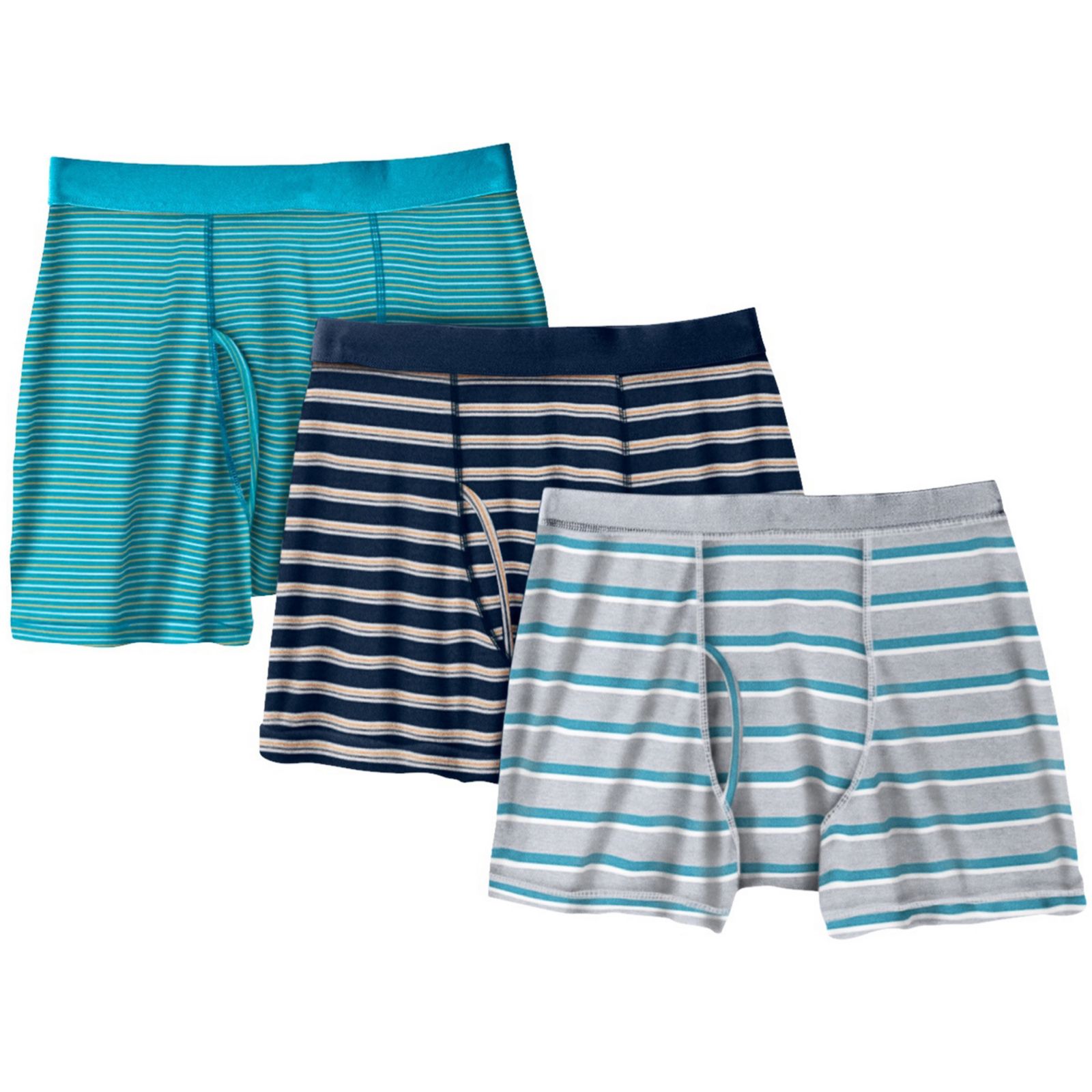 KingSize Men's Cotton Boxer Briefs 3-Pack