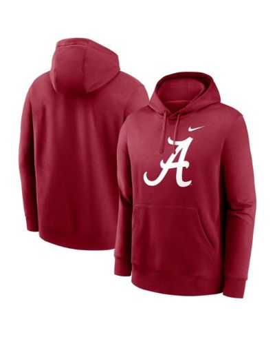 Nike Мужской худи Nike Club Fleece Pullover Alabama Crimson Tide Primetime Evergreen