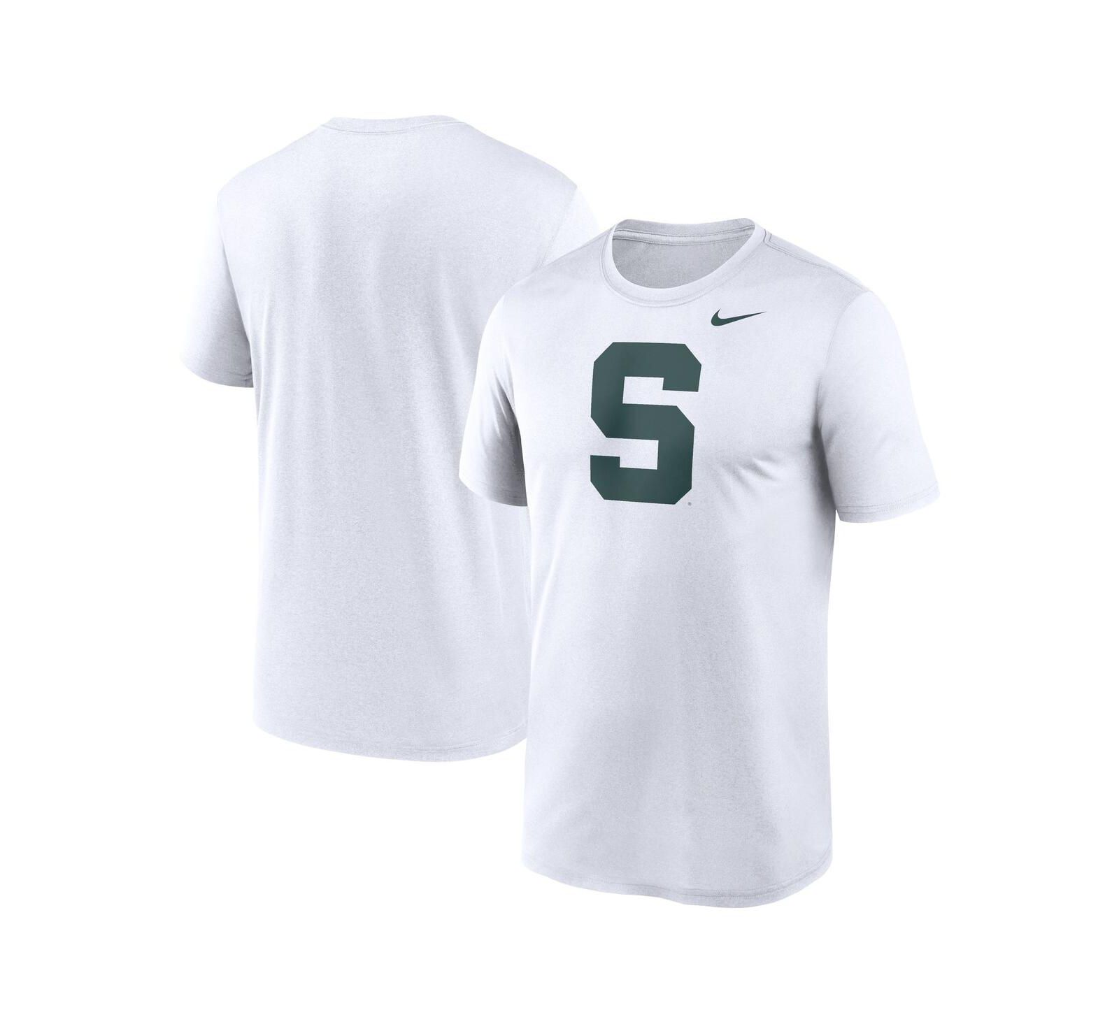 Nike Men's White Michigan State Spartans Primetime Legend Alternate Logo T-Shirt