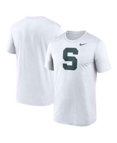 Nike Men's White Michigan State Spartans Primetime Legend Alternate Logo T-Shirt