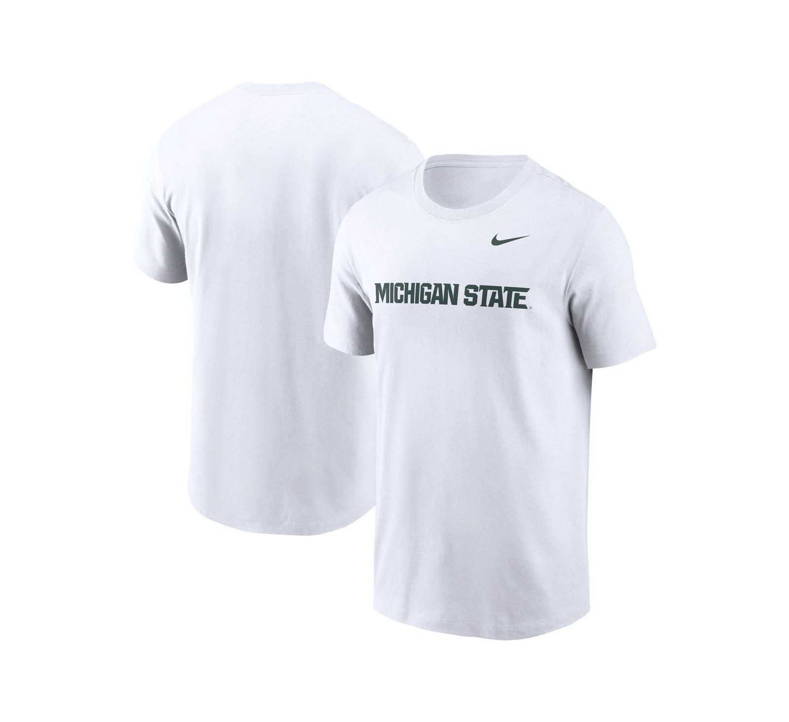Мужская футболка Nike Michigan State Spartans Primetime Evergreen Wordmark