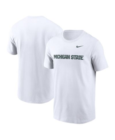 Мужская футболка Nike Michigan State Spartans Primetime Evergreen Wordmark