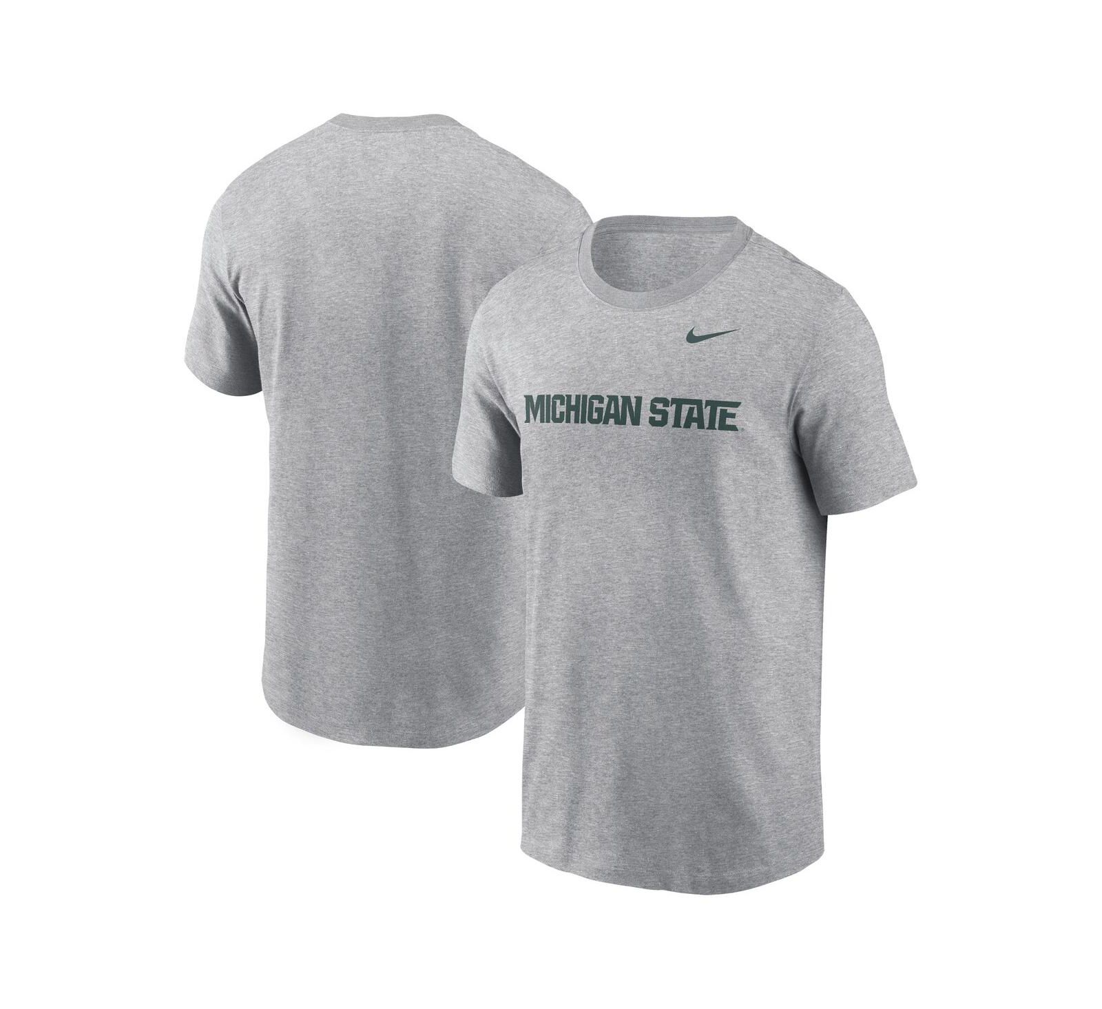 Nike Men's Michigan State Spartans Primetime Evergreen Wordmark T-Shirt