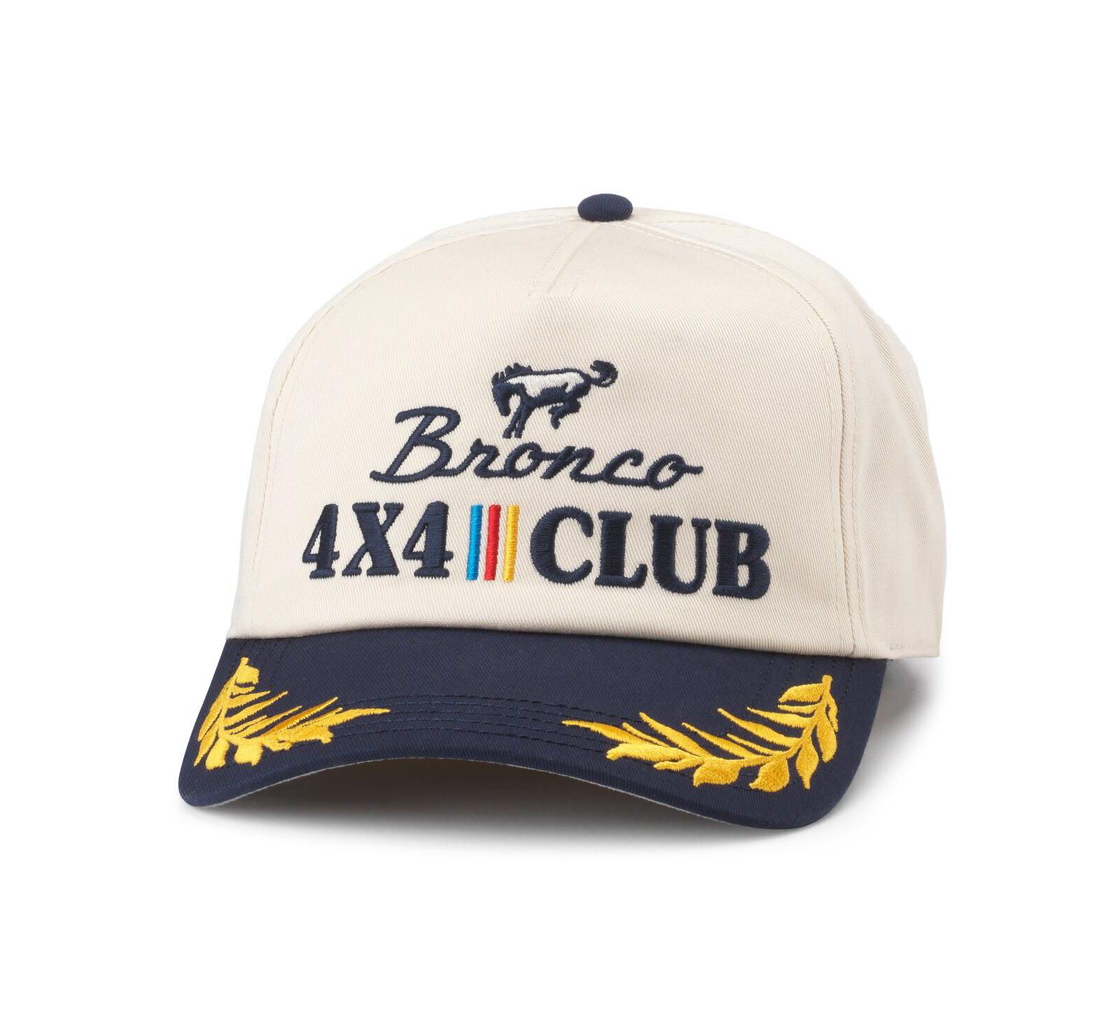 American Needle Men's Natural Bronco Club Captain Adjustable Hat