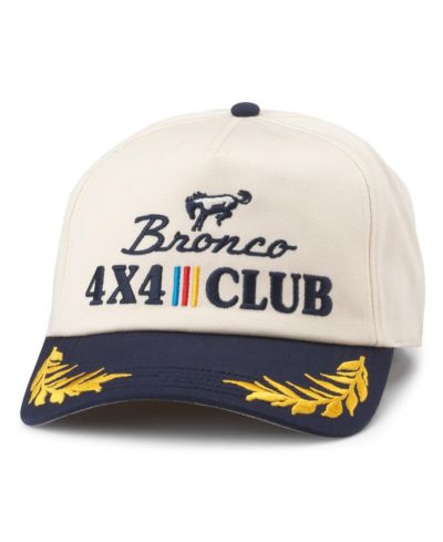 American Needle Мужская регулируемая кепка Bronco Club Captain Natural