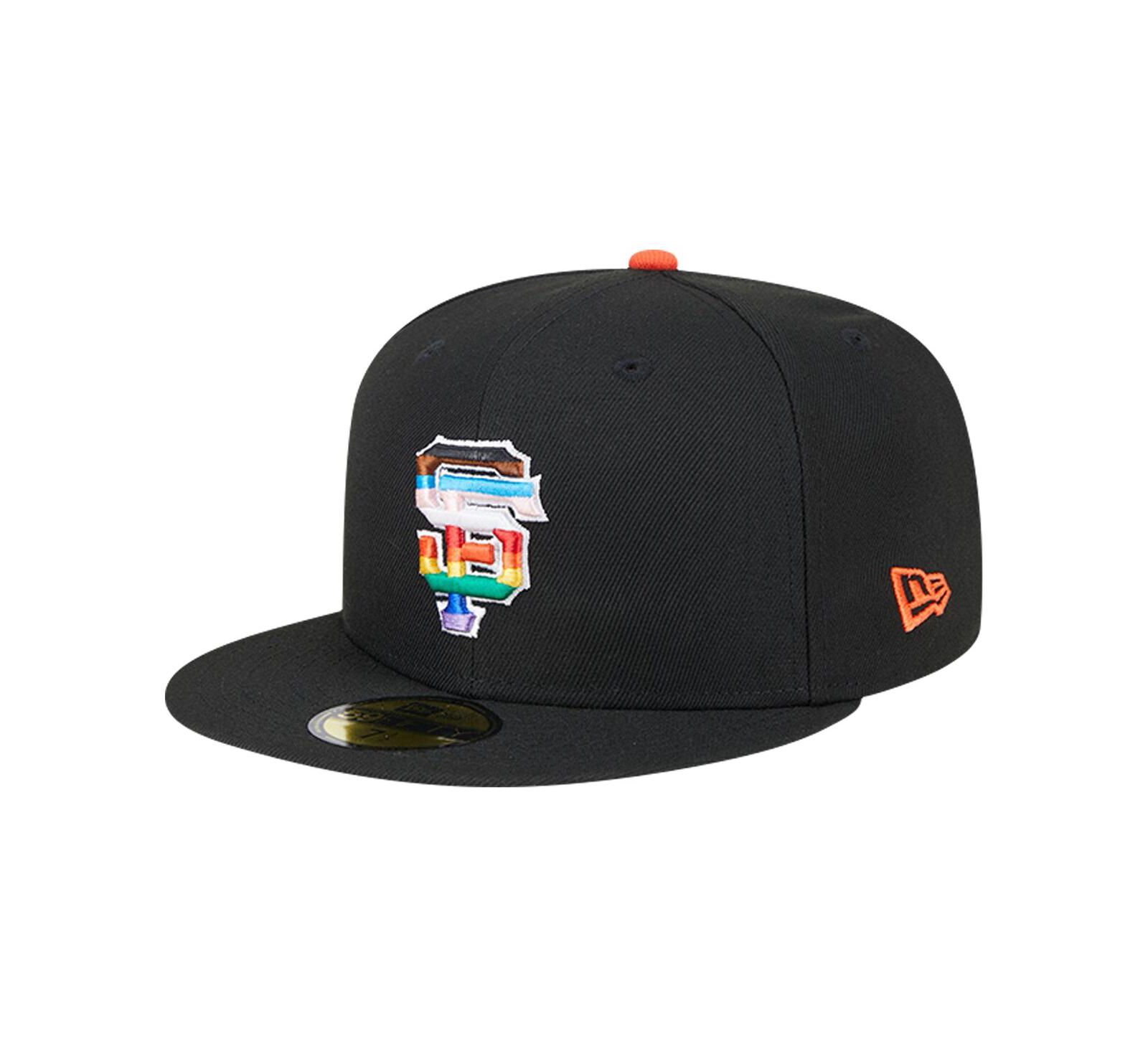 New Era мужская кепка 59FIFTY San Francisco Giants Pride on Field 2024, черная