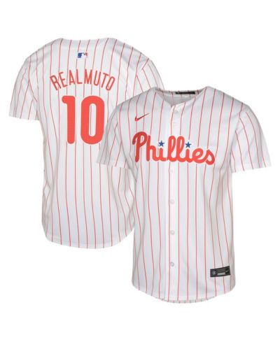Nike Big Boy's and Girl's J.T. Realmuto White Philadelphia Phillies Home Limited Jersey