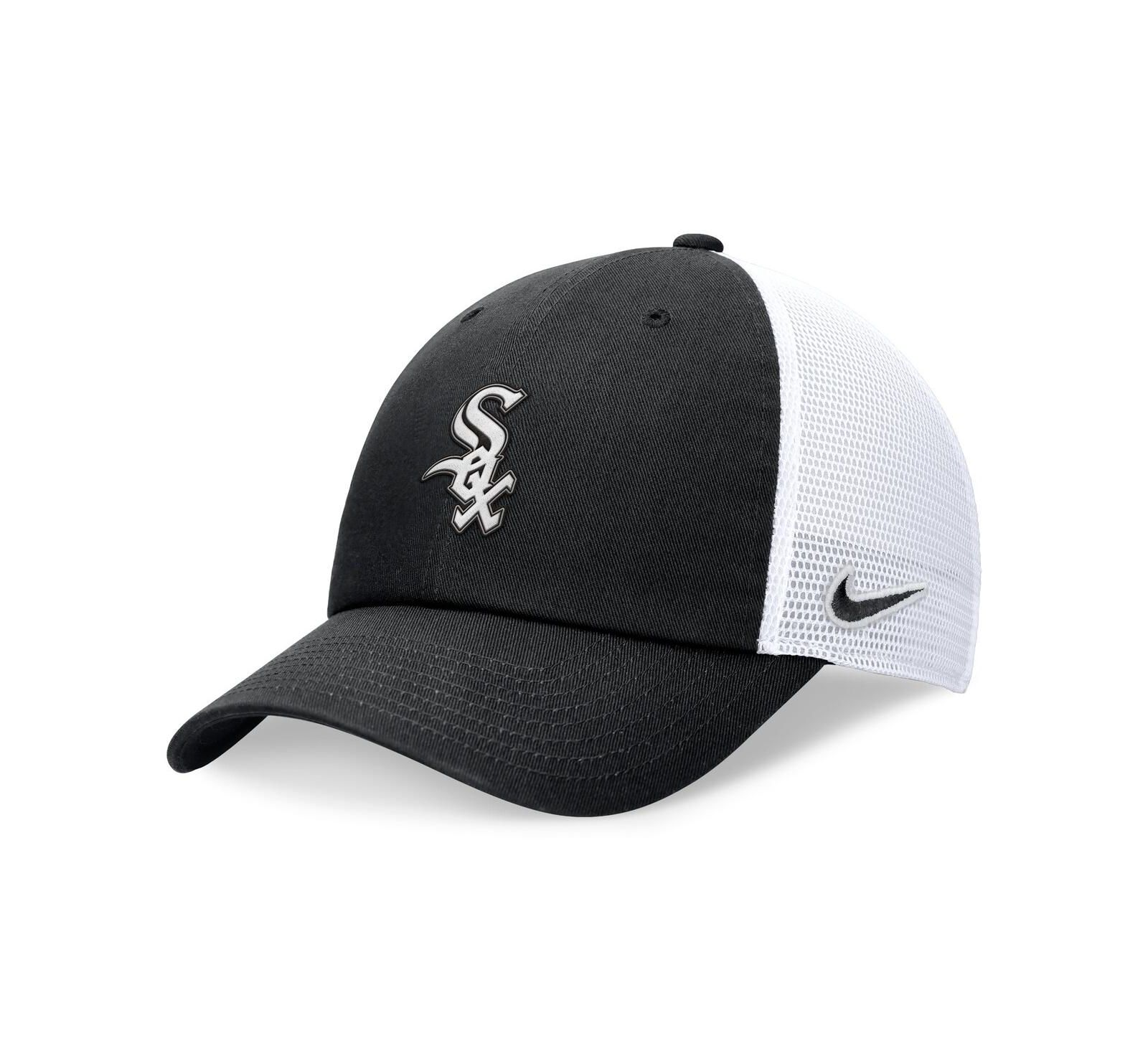 Nike Мужская кепка-тракер Chicago White Sox Evergreen Club, черная