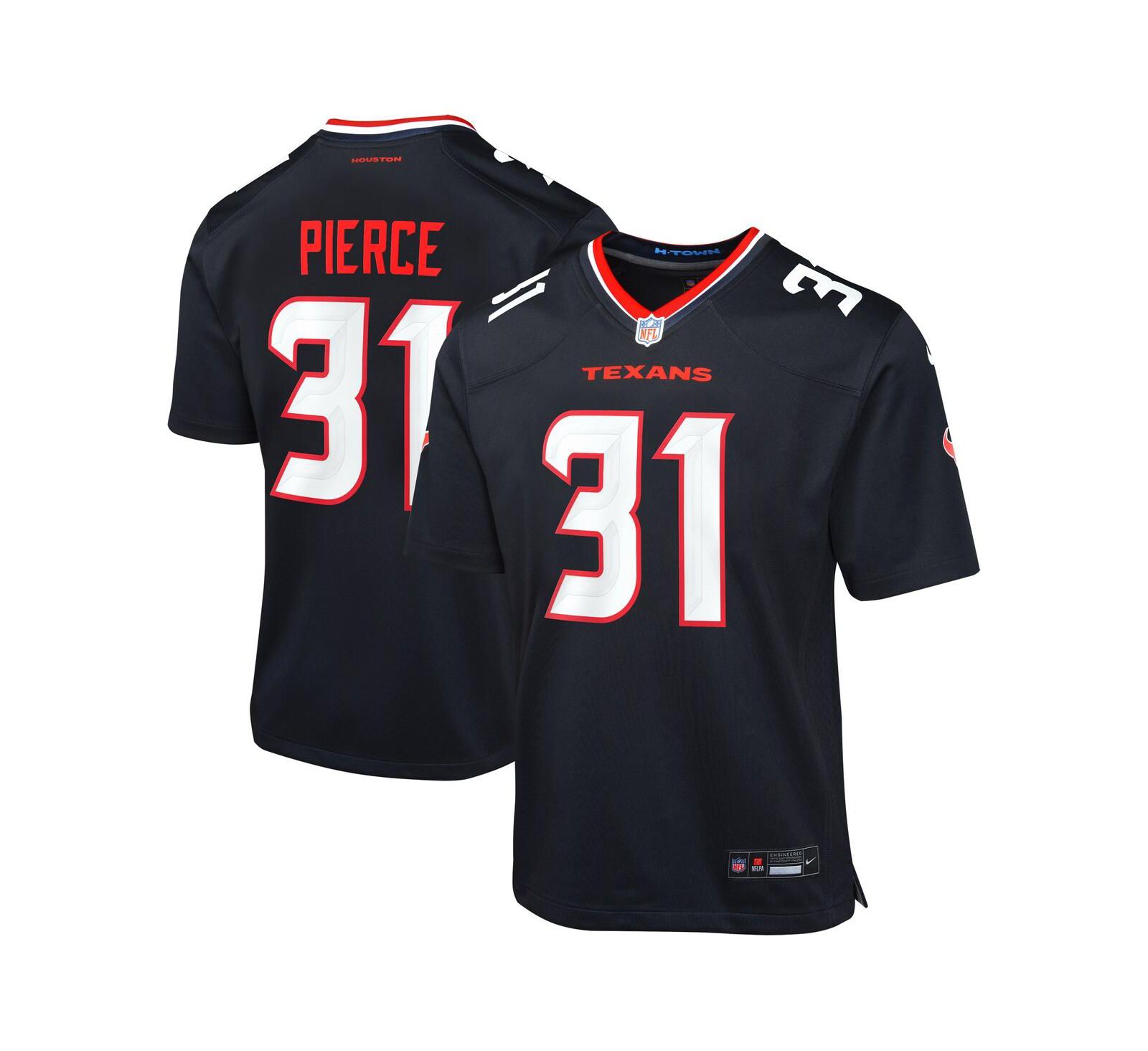 Nike детская джерси Dameon Pierce Navy Houston Texans Game