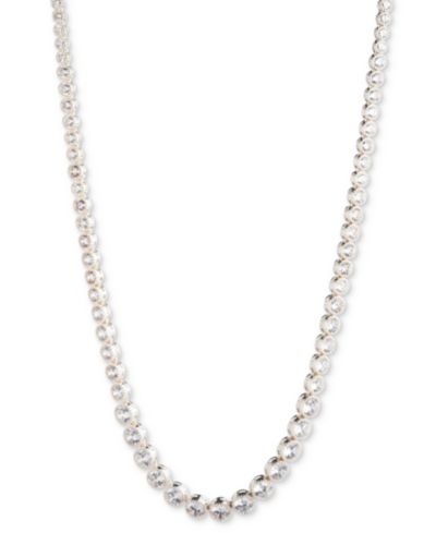 Lauren Ralph Lauren Ожерелье с цирконием Tennis Collar, 17" + 3" удлинитель