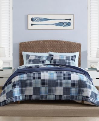 Nautica Mason Patchwork 2 Piece Comforter Set, Twin
