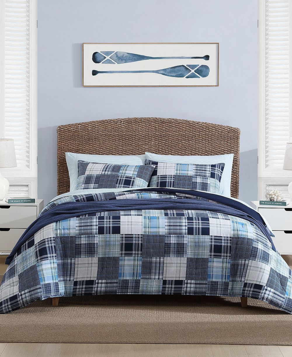 Nautica Mason комплект из 3 предметов, Patchwork, Full/Queen
