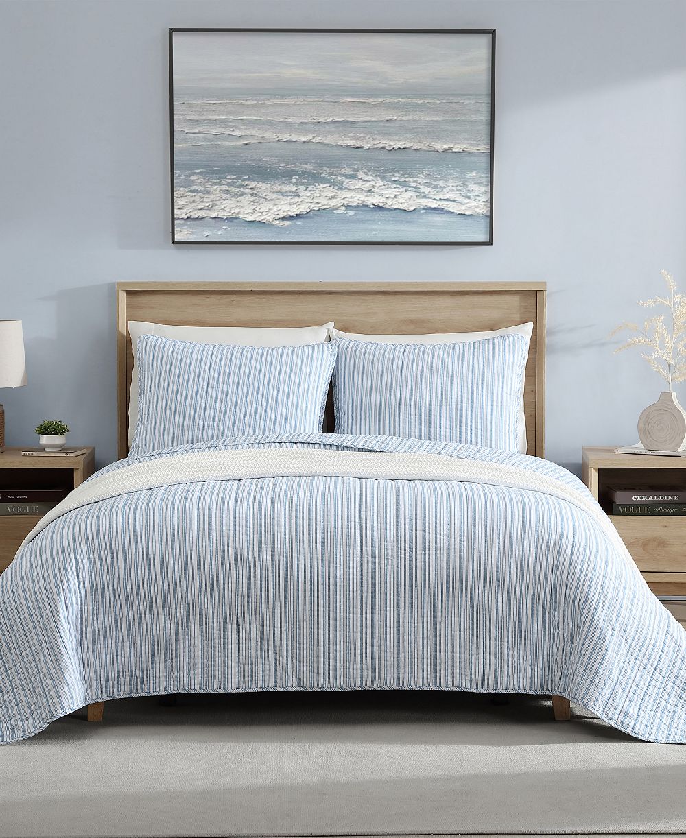 Nautica Coleridge Stripe reversible комплект из 3-х одеял, King