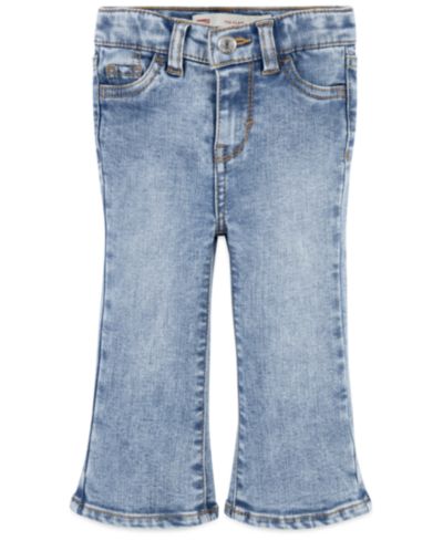 Levi's джинсы-клеш 726 для девочек-младенцев