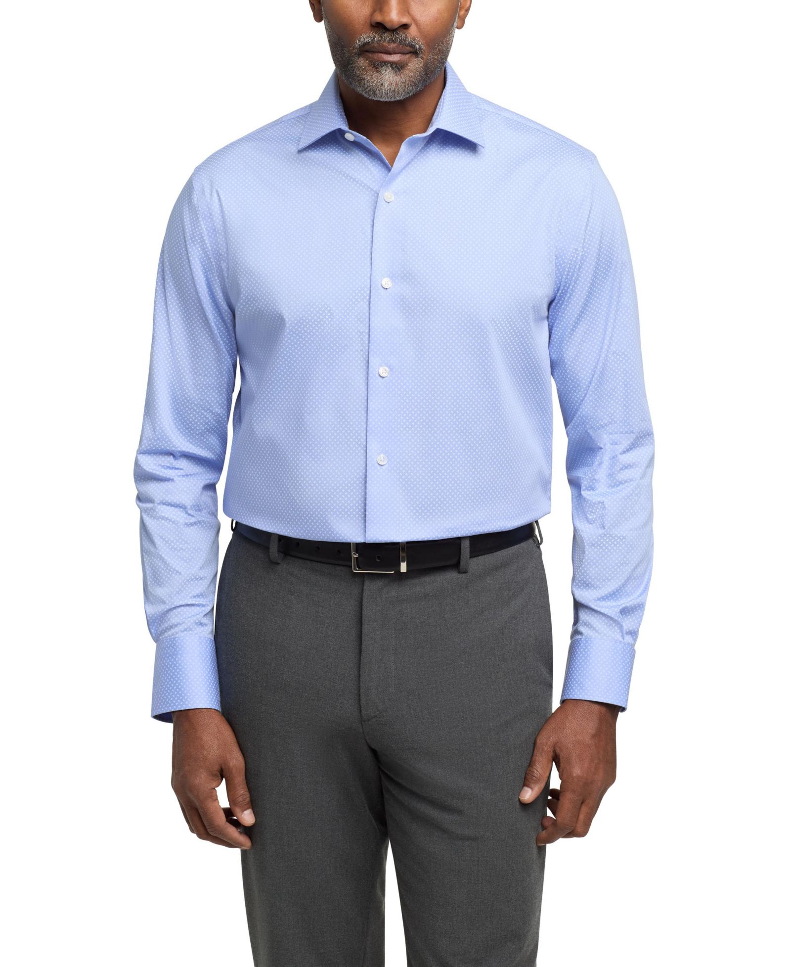Tommy Hilfiger Мужская TH Flex Twill Shirt, Regular Fit