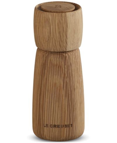 Le Creuset White Oak Alpine Salt Mill, 7"