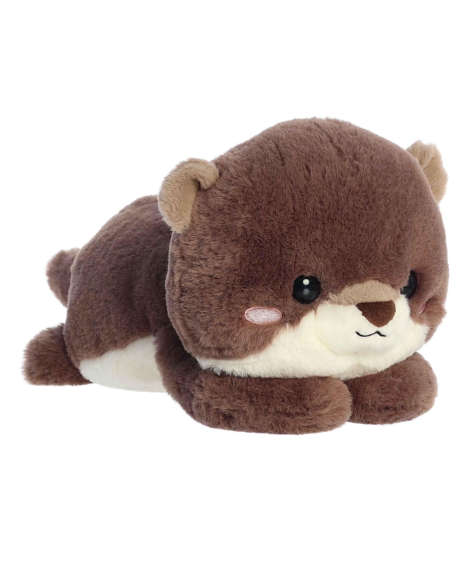 Плюшевая игрушка Aurora Small Oddie Otter Too Cute Playful Brown 9.5"