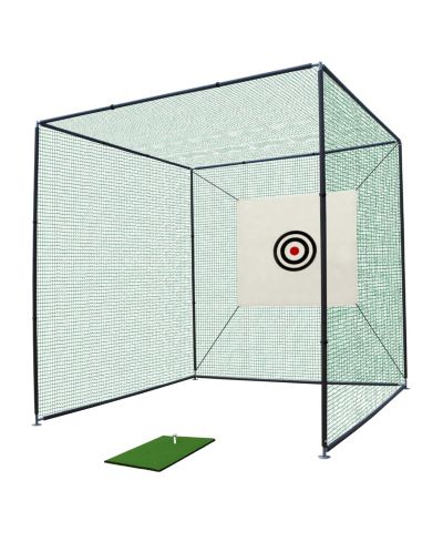 Streamdale 10x10 Golf Net Cage with Metal Frame
