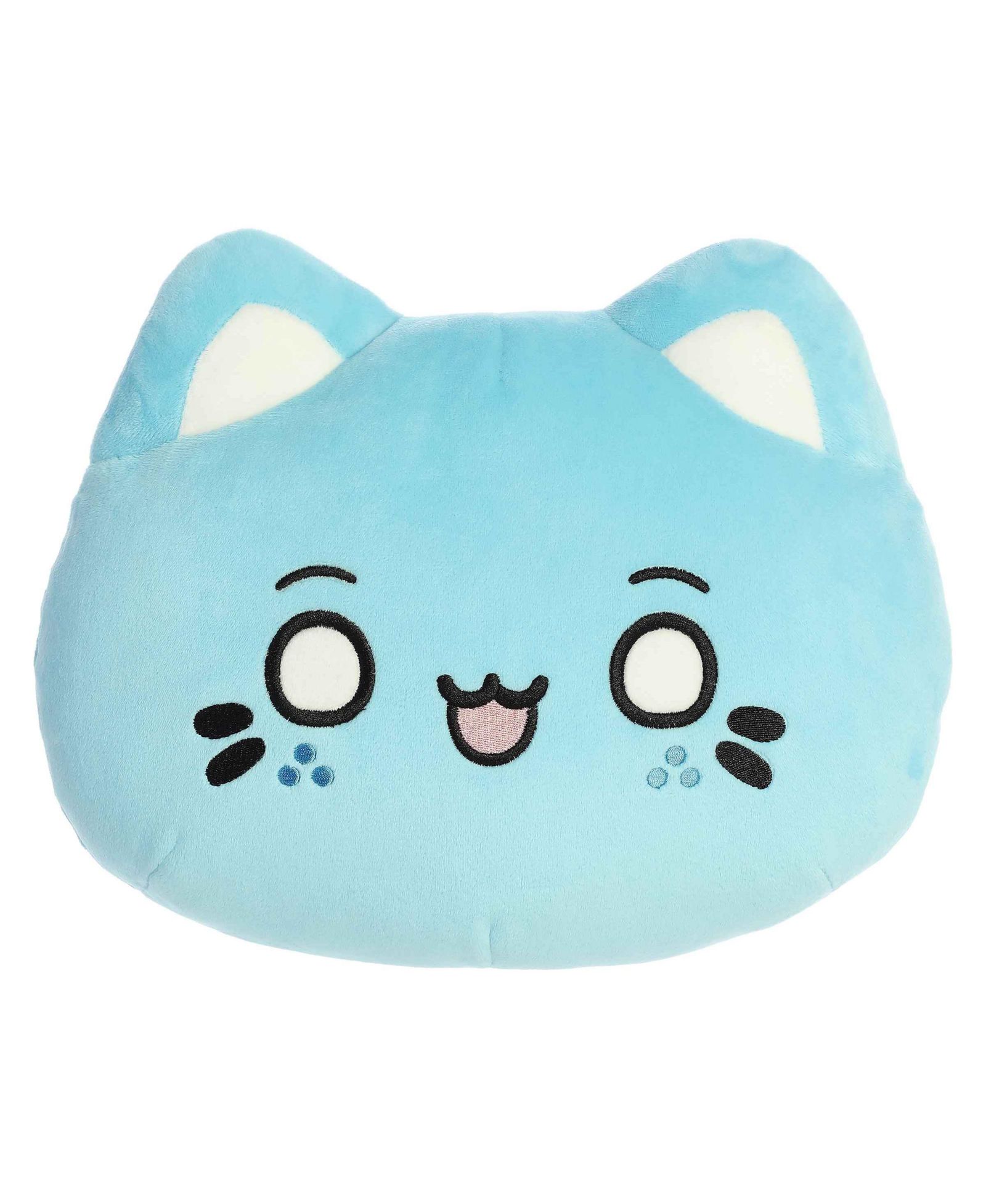 Aurora Meowchi Face Marble Soda Medium Plush with Embroidered Details