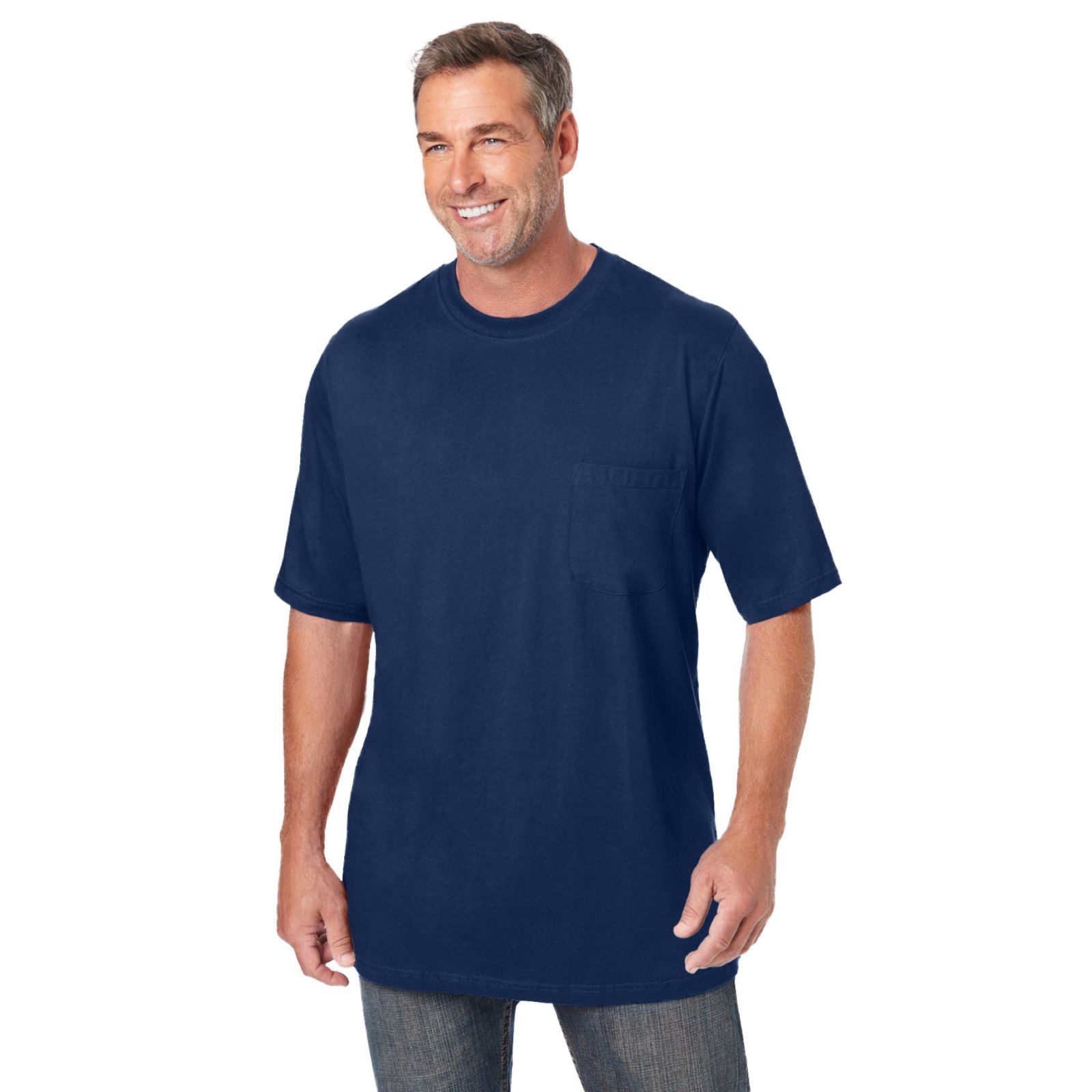 KingSize Men's The Ultra-Light Comfort Pocket Tee