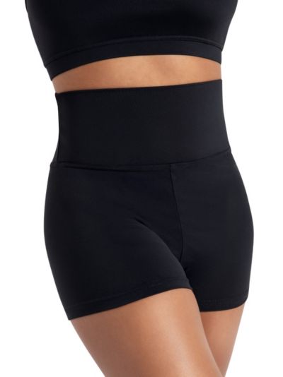 Шорты Capezio Plus Size High Waisted