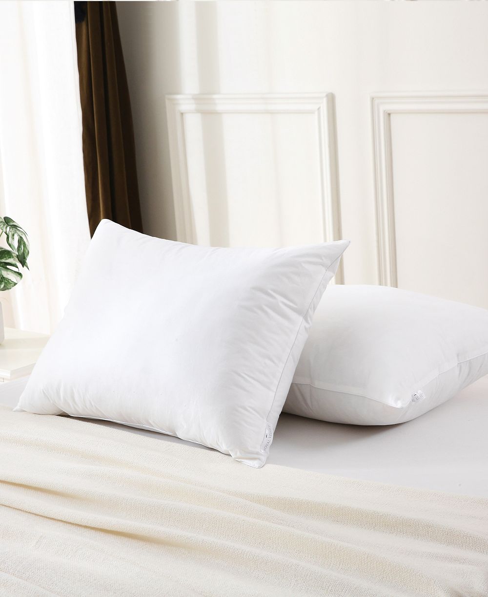 Подушка Royal Velvet White Goose Nano Down and Feather Blend Medium Support Jumbo