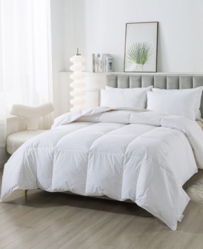 Royal Velvet Белое всесезонное одеяло Down Comforter, Full/Queen