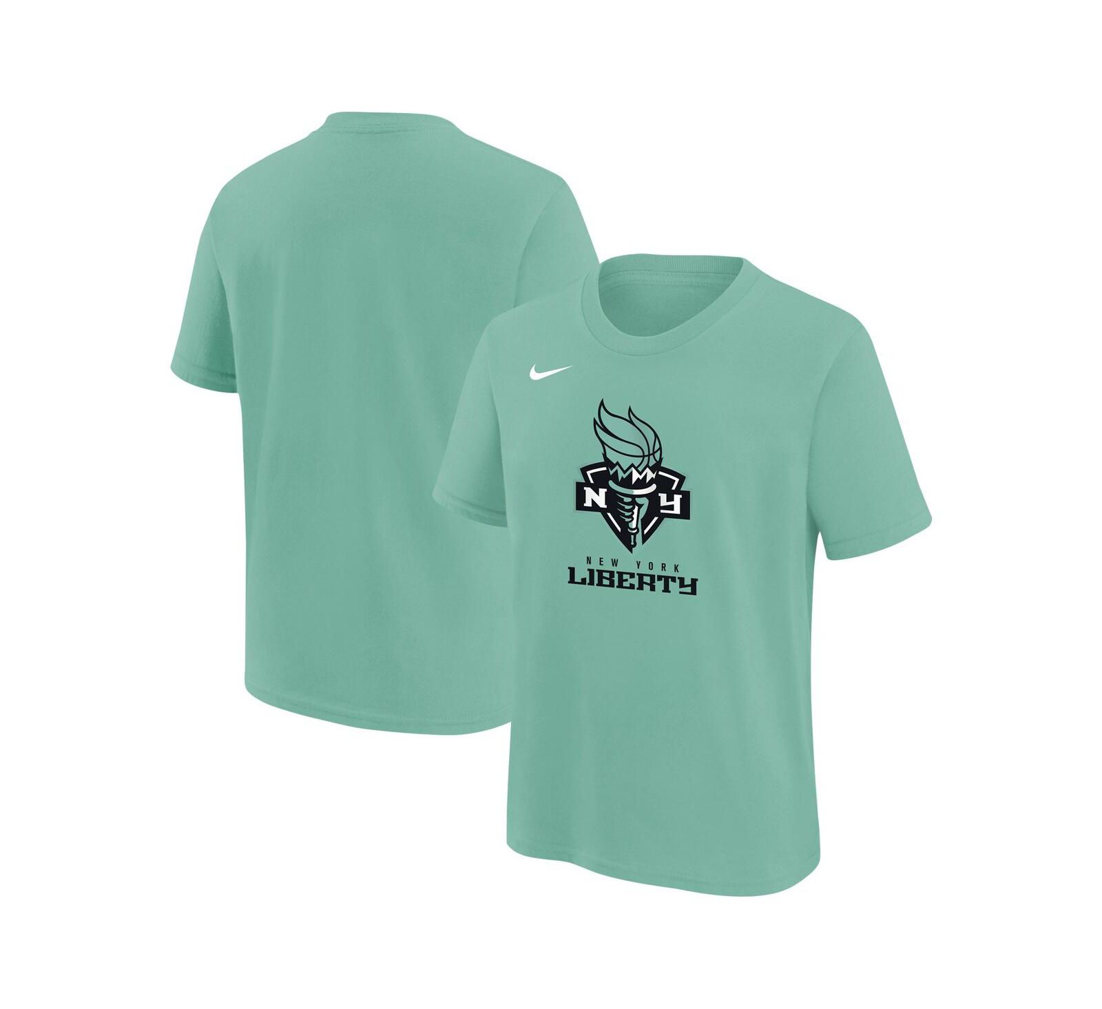 Детская футболка Nike Green New York Liberty Essential Logo