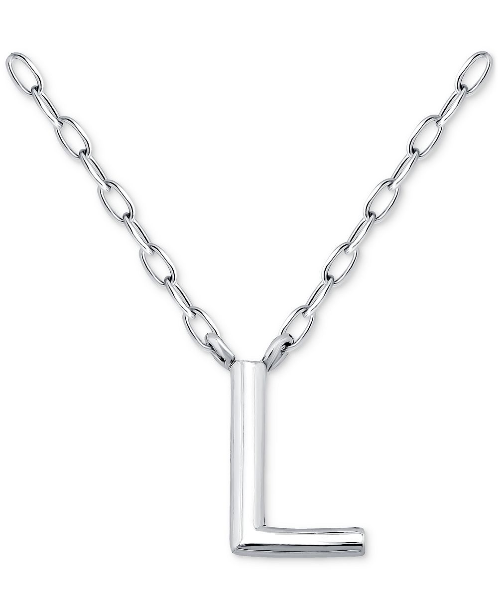 Giani Bernini подвеска Initial L из стерлингового серебра