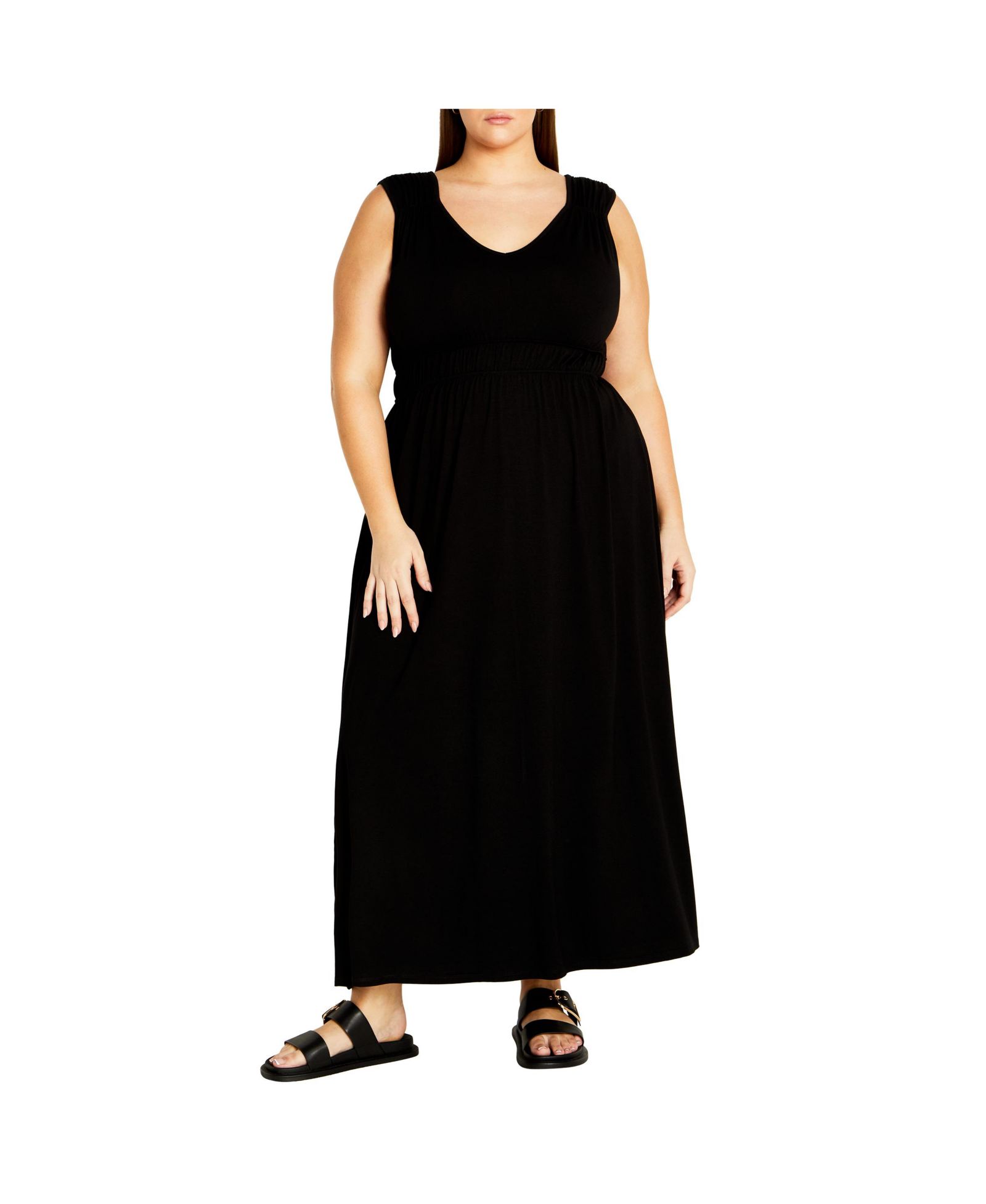 Платье макси Lani Plus Size от CITY CHIC