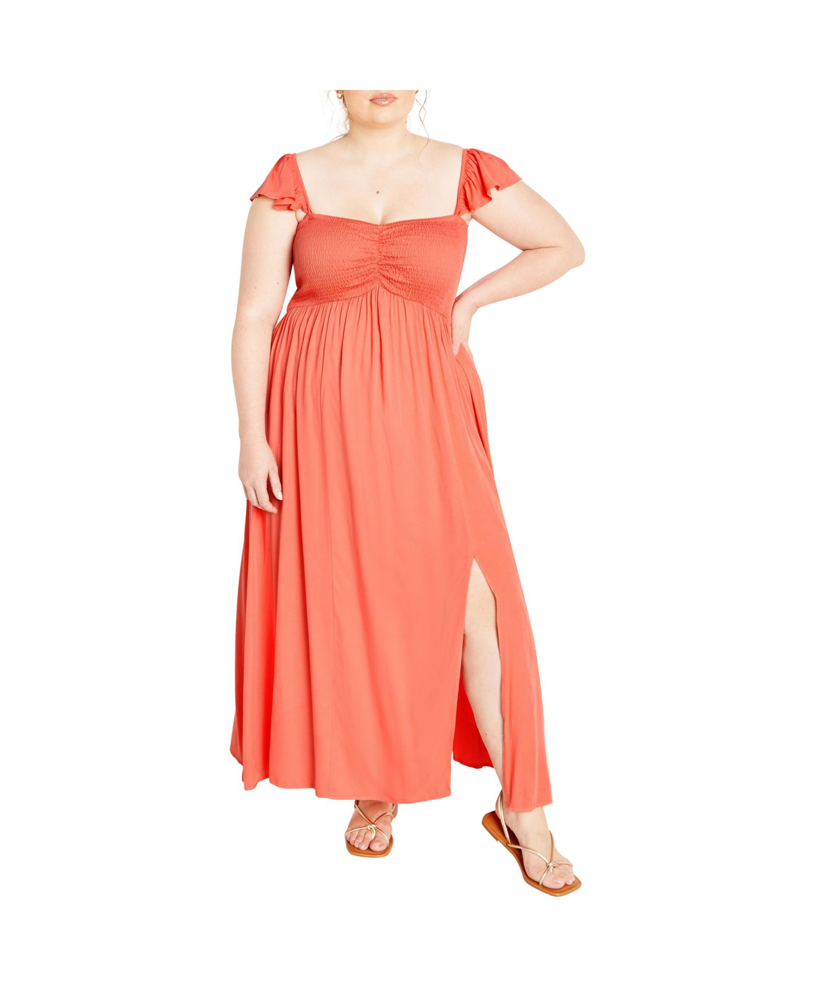Макси-платье CITY CHIC Plus Size Tiarne