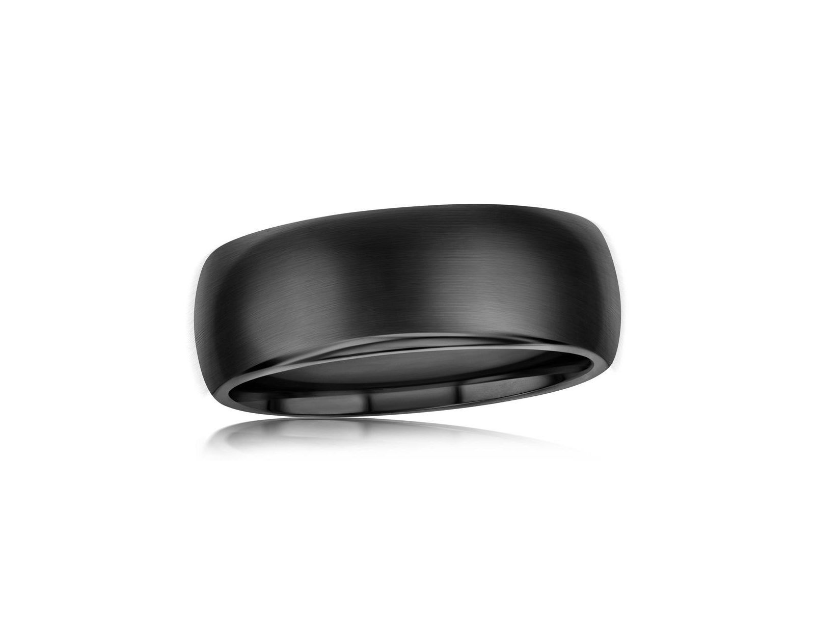 Кольцо Metallo High Polished Tungsten, Black Plated