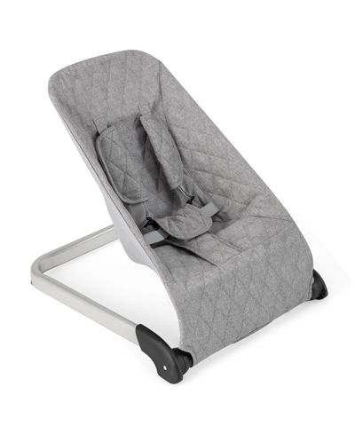 Slickblue Portable Baby Bouncer Seat with Sturdy Aluminum & Metal Frame for Infants