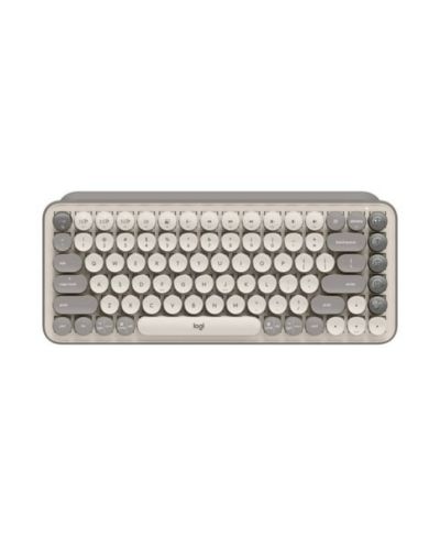 Беспроводная механическая клавиатура Logitech Pop Keys с клавишами Emoji (Mist)