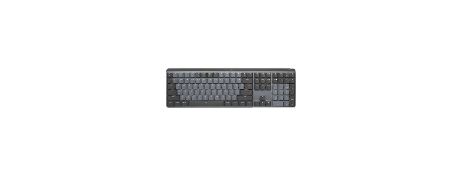 Logitech MX Mechanical Wireless Illuminated Tactile Quiet Keyboard (Multi-OS Compatible)