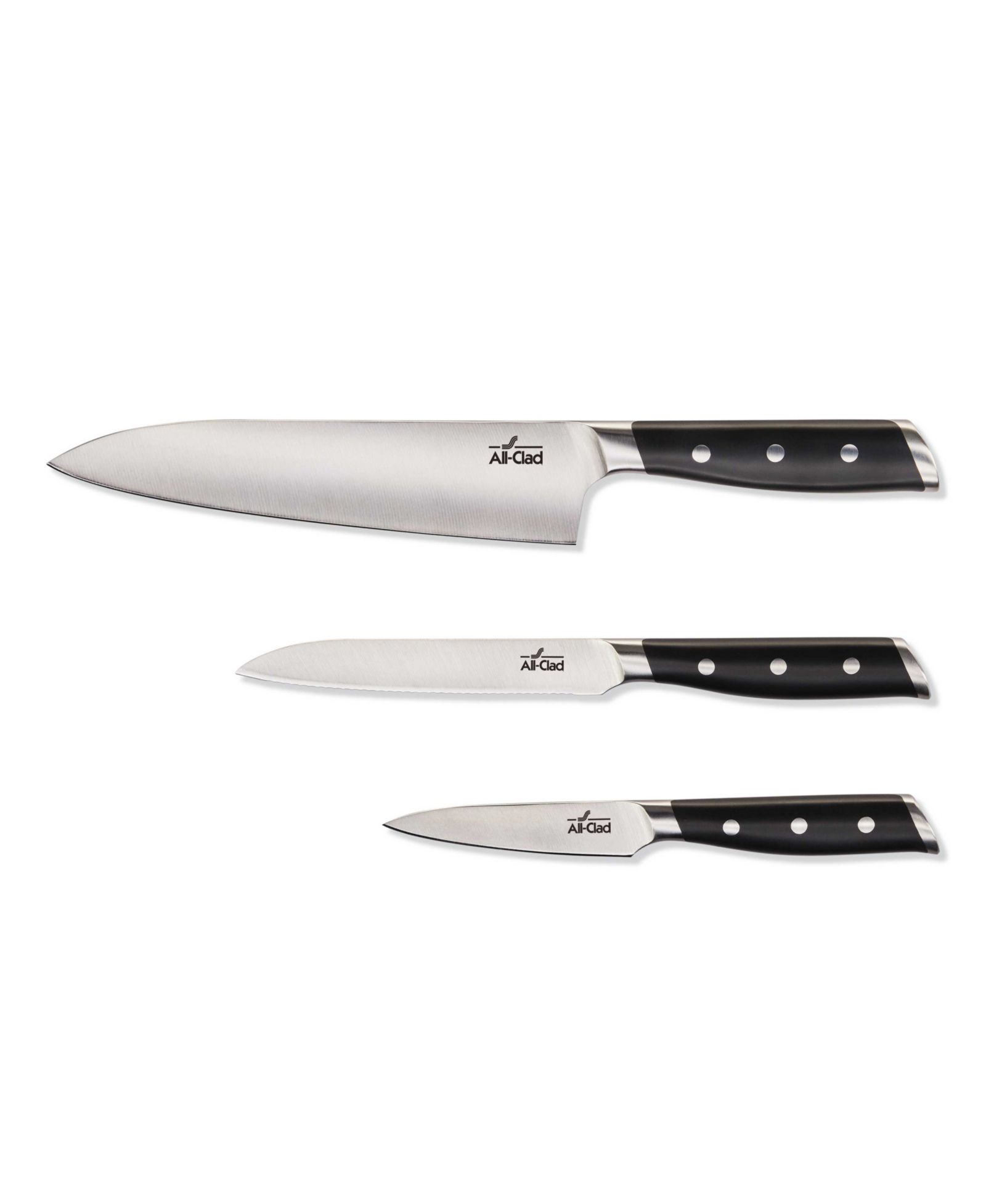 All-Clad 3 PC Knife Set
