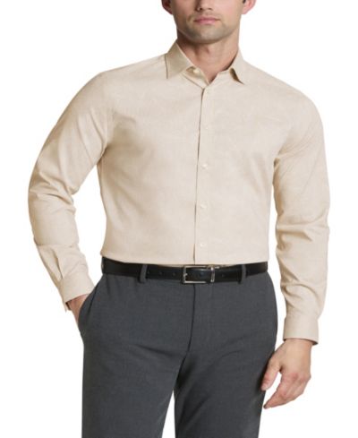 Мужская рубашка Michael Kors Eco Passport Stretch Untucked, Slim Fit